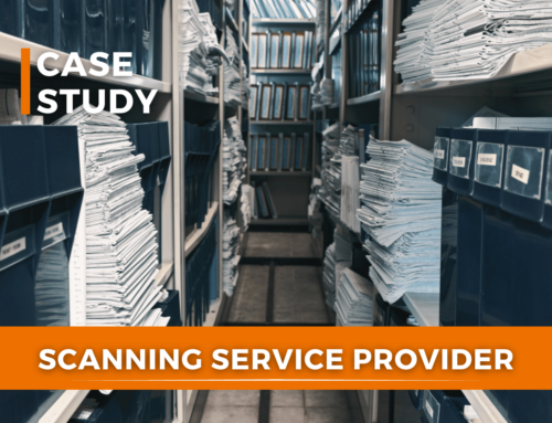 Case Study: Rule-free Document Classification for Scan Service Provider