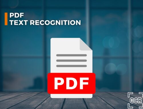 PDF Text Recognition