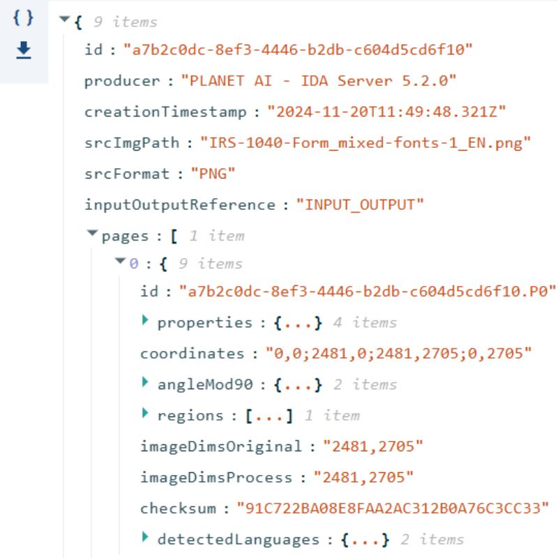 Digital PDF vs. machine-readable JSON format_JSON