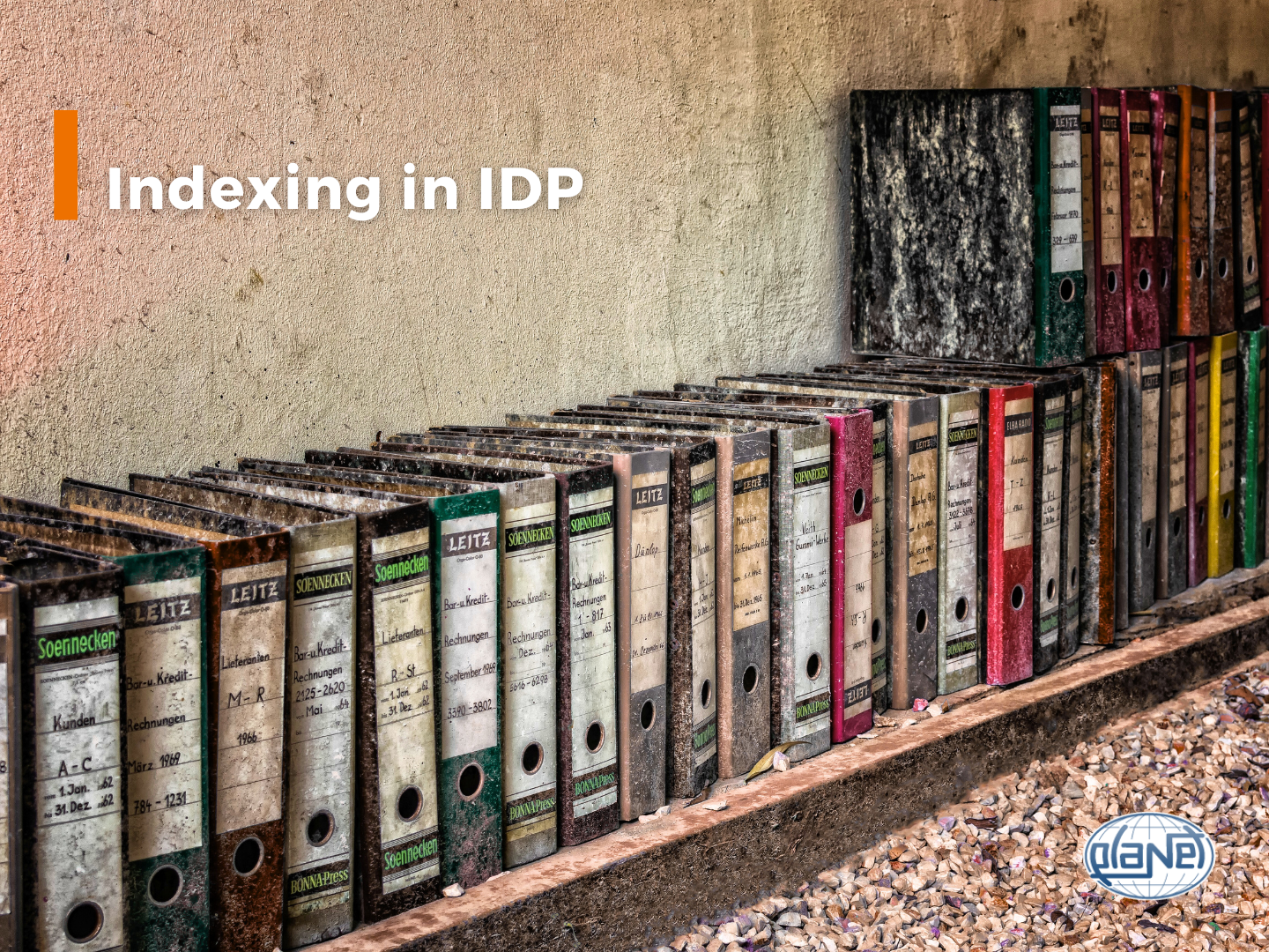 Indexing in IDP (EN)