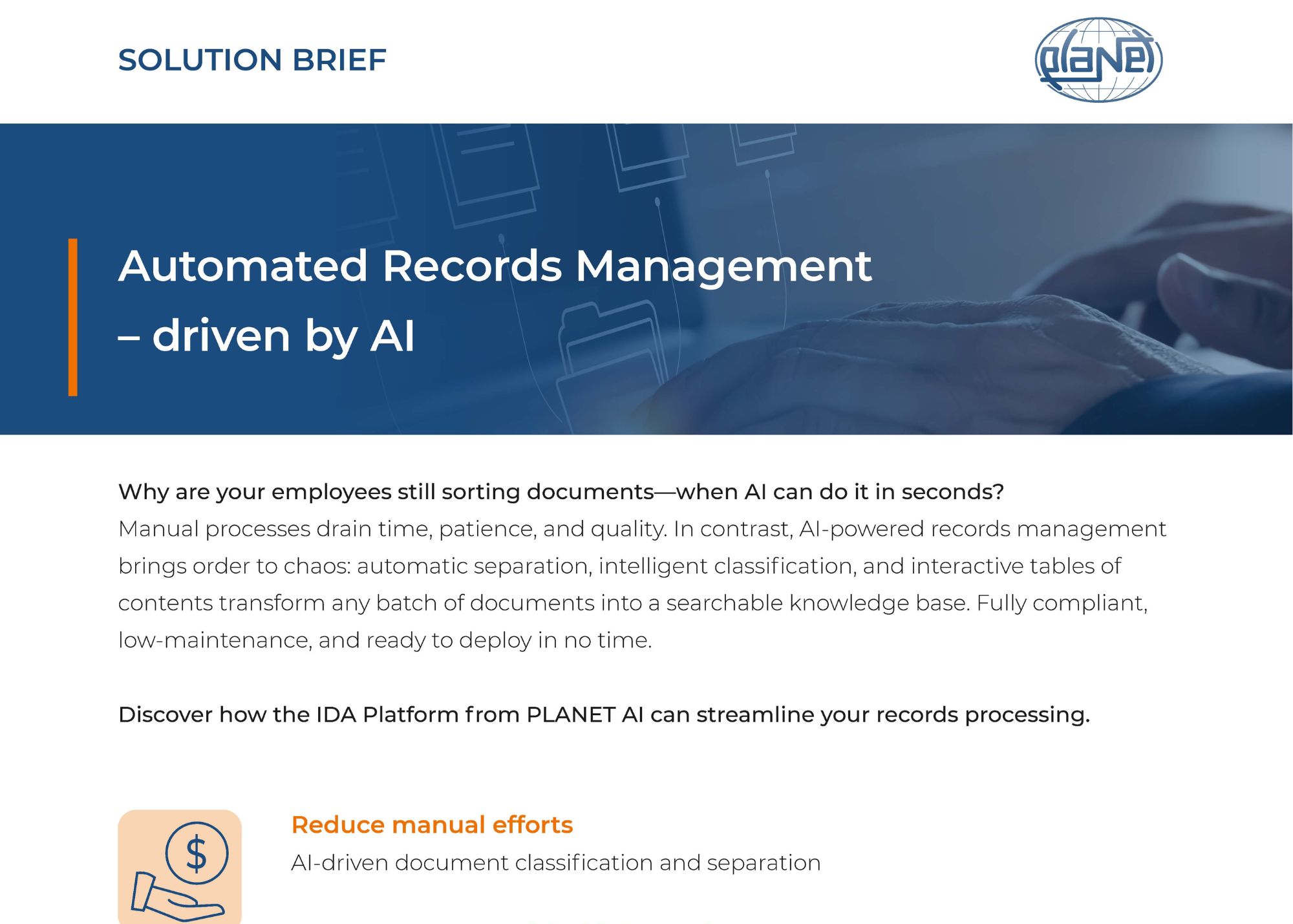 Solution Brief Records Management (EN)