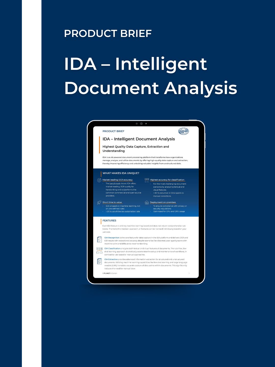 Product Brief IDA 5.3 (EN) Snippet