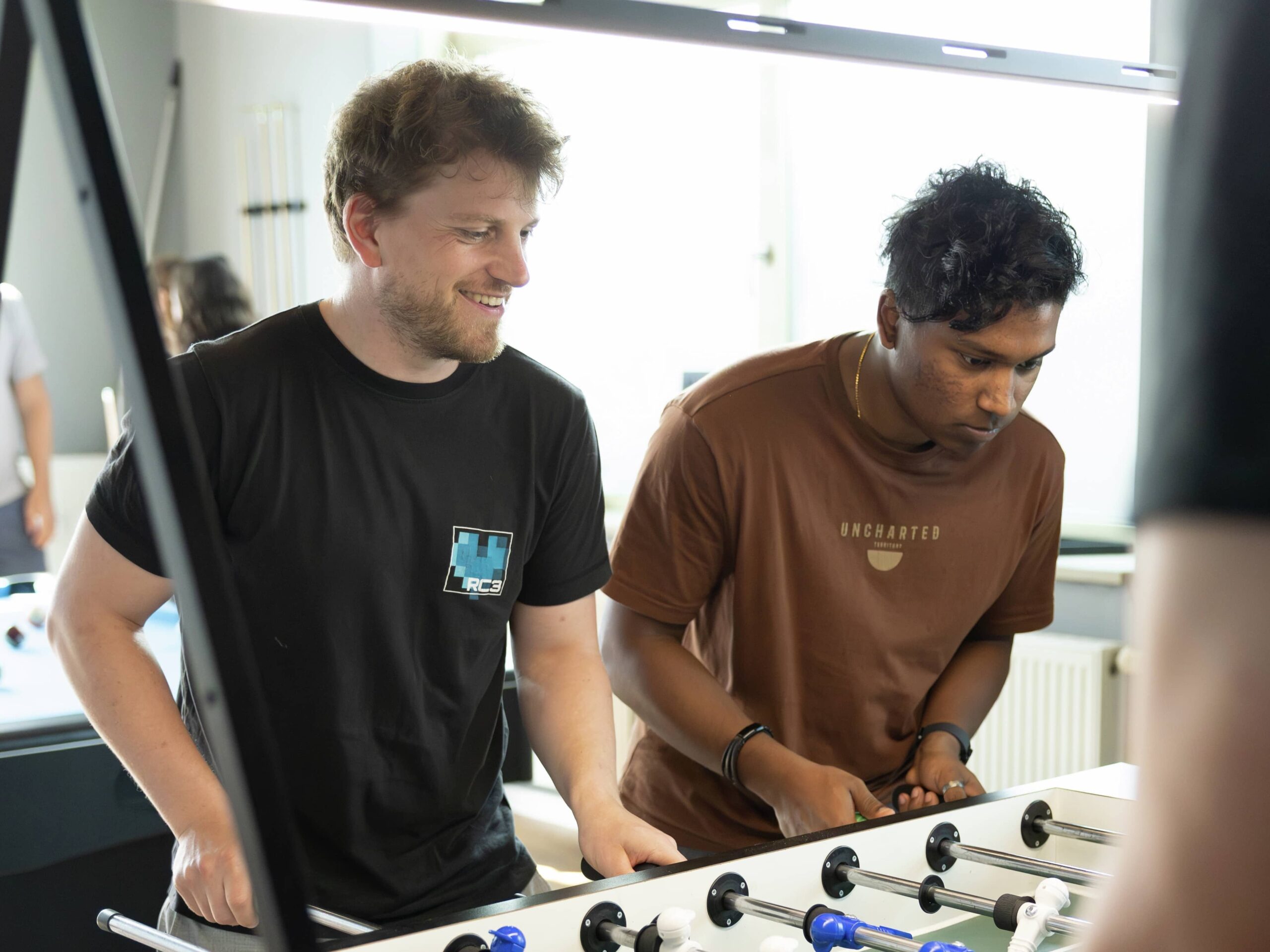 Tischkicker Sportsbar Simeon Wiedenmann Aravind Khosh