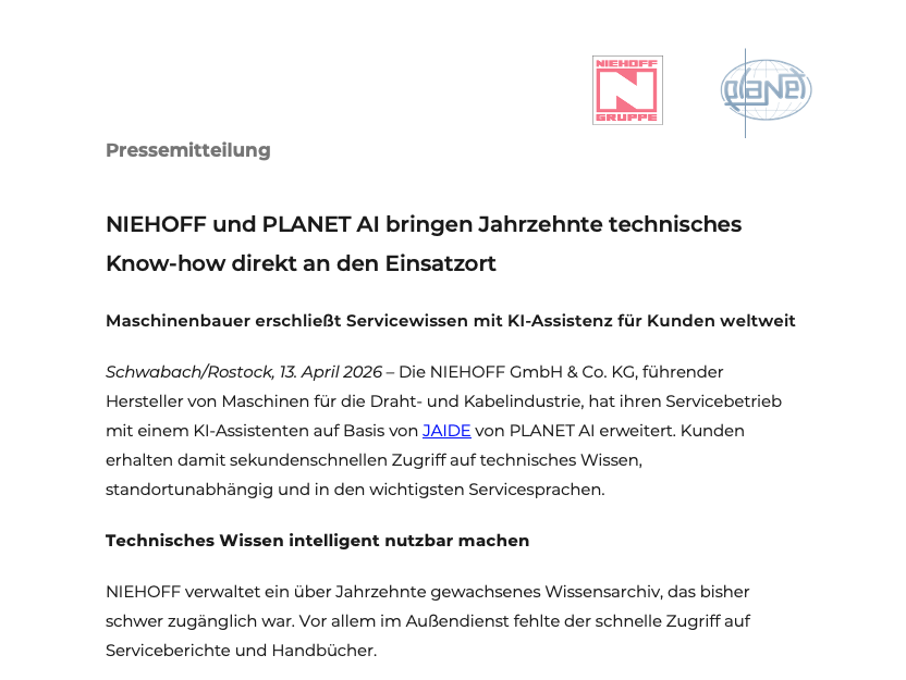 20260325_Screenshot_PM-Niehoff_DE Screenshot Pressemitteilung Niehoff (DE)