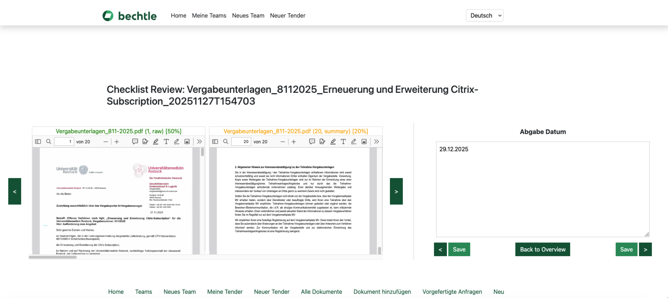 Checklist Review Checklist Review