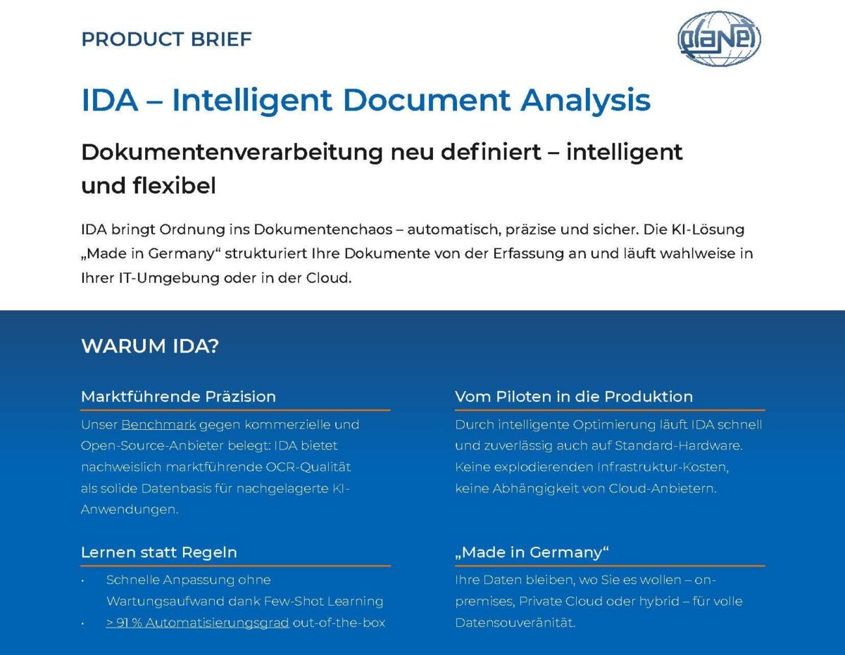 Product Brief IDA 5.4 - DE